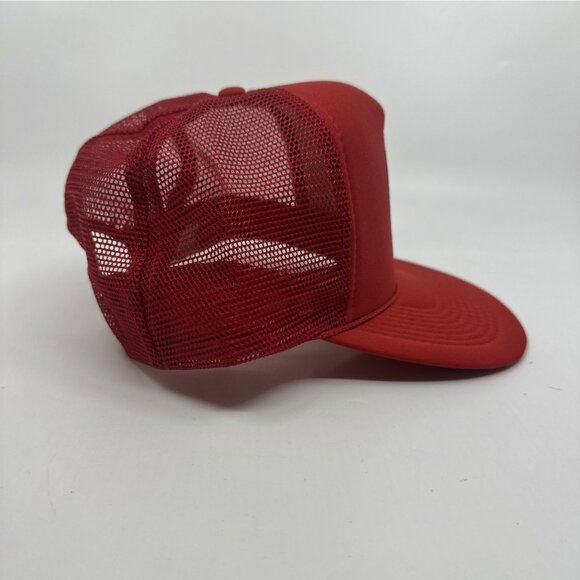 Vintage Riviera Hotel & Casino Las Vegas Trucker Hat Red Foam Mesh Snapback Cap - Picture 4 of 13